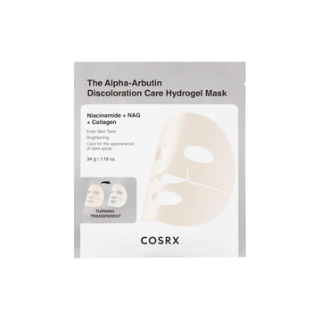 THE ALPHA-ARBUTIN DISCOLORATION Care Hydrogel Mask